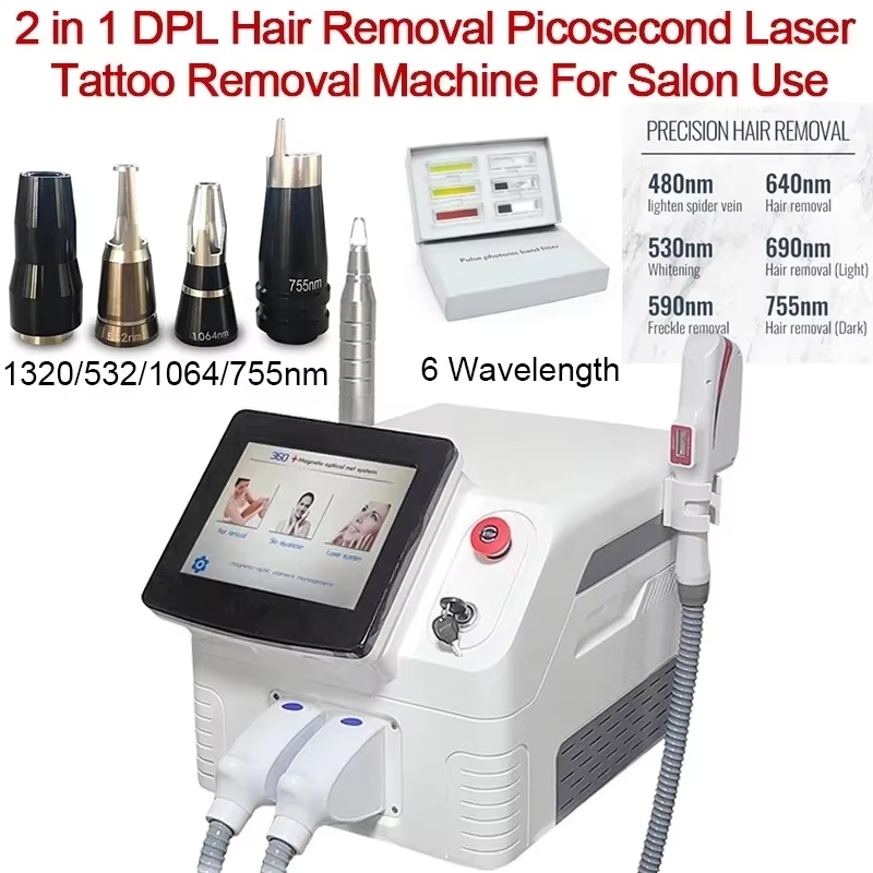 Opt Ipl Laser Hair Removal Machine - New Design 2026 2 in 1