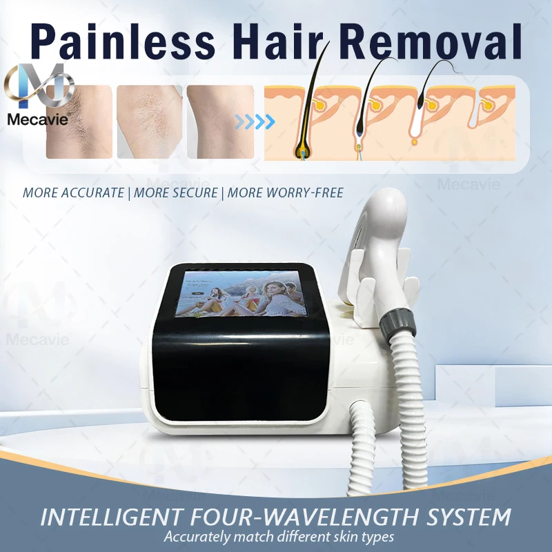 Diode Laser Hair Removal 808Nm 755Nm 1064Nm - Mini Professional Diode Laser Hair Removal