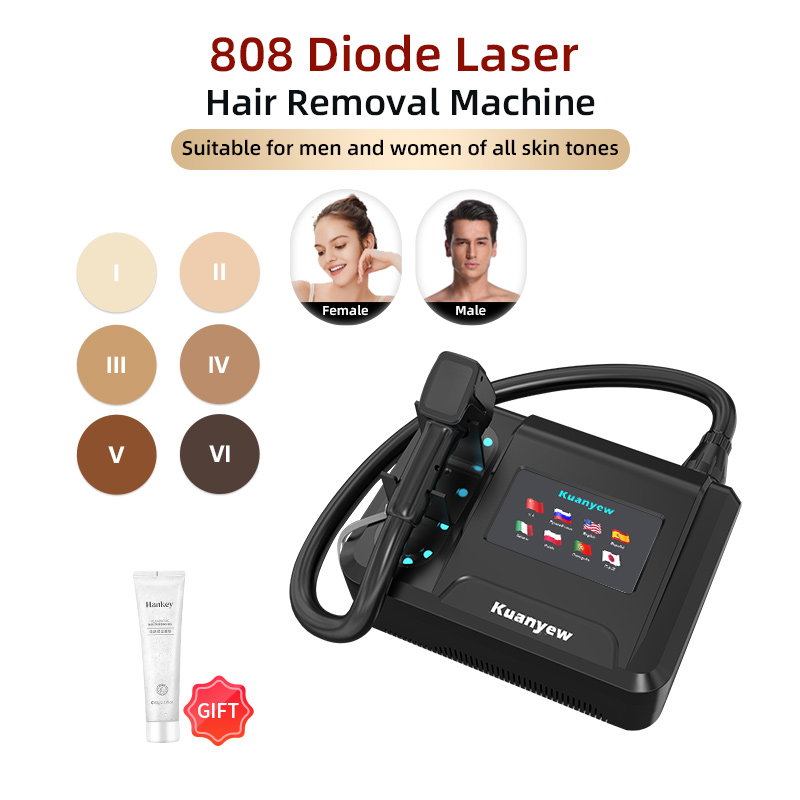 Alexandrite Laser Hair Removal Machine - New Style Portable 808 NM Wave