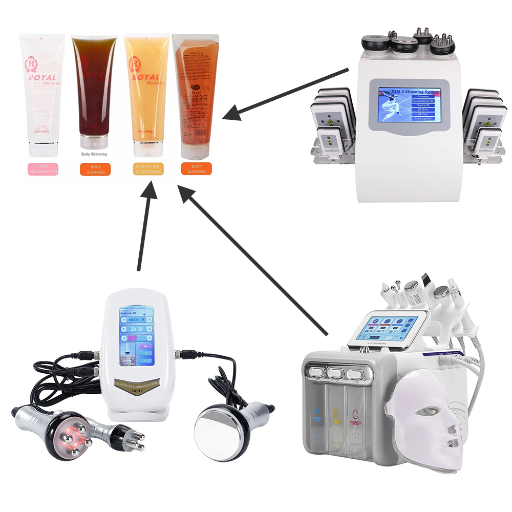 300g Ultrasonic Gel for 40K Ca - Cooling Gel For Laser Hair Removal 评论和价格