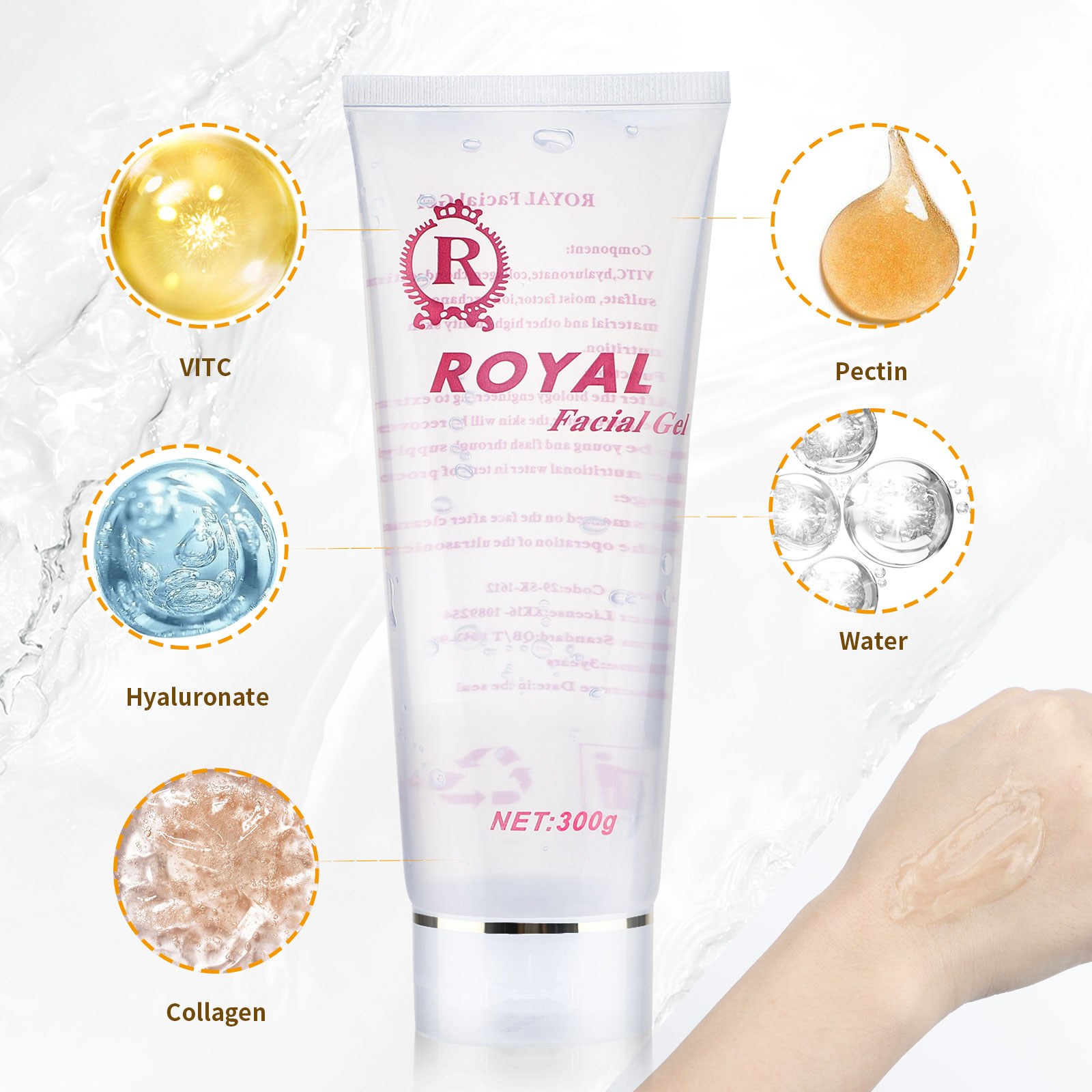 300g Ultrasonic Gel for 40K Ca - Cooling Gel For Laser Hair Removal 评论和价格