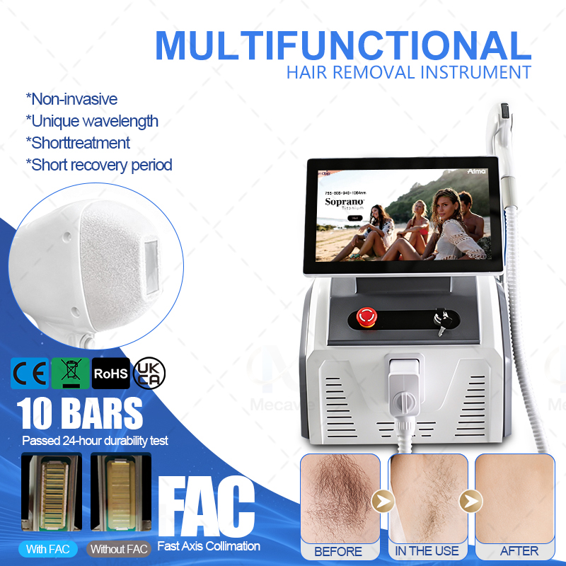 Professional Soprano Diode Las - Alexandrite Laser Hair Removal Machine 评论和价格
