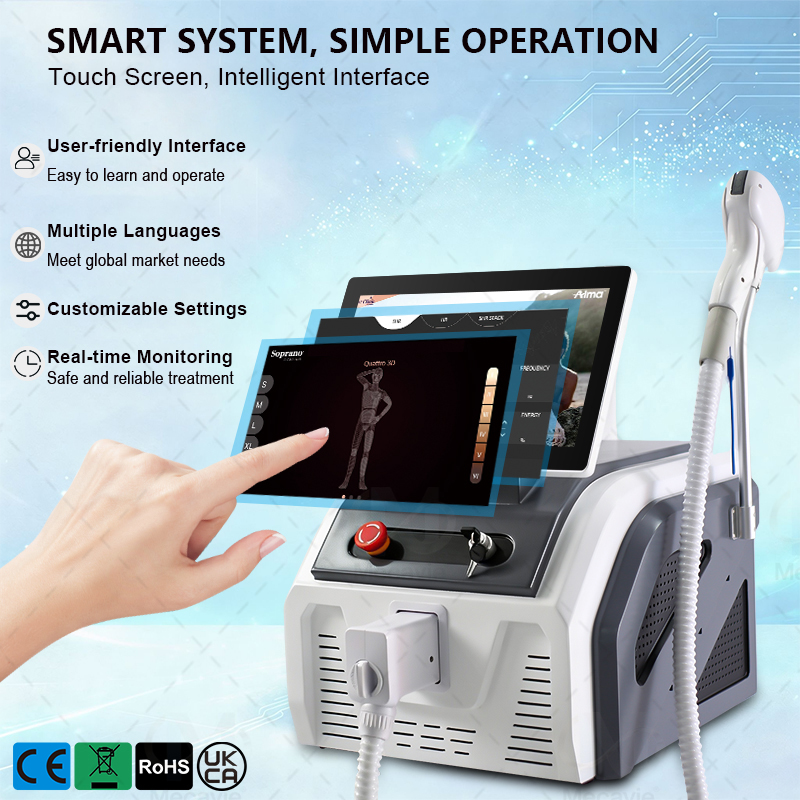 Professional Soprano Diode Las - Alexandrite Laser Hair Removal Machine 评论和价格