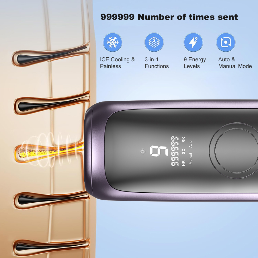Portable Professional Cooling  - Home Ipl Hair Removal Sapphire Cooling 评论和价格