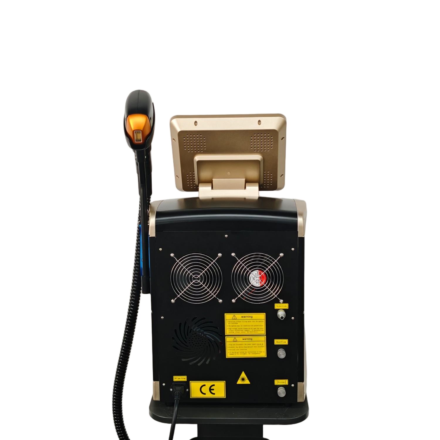 Professional Diode Ice Laser H - Alexandrite Laser Hair Removal Machine 评论和价格