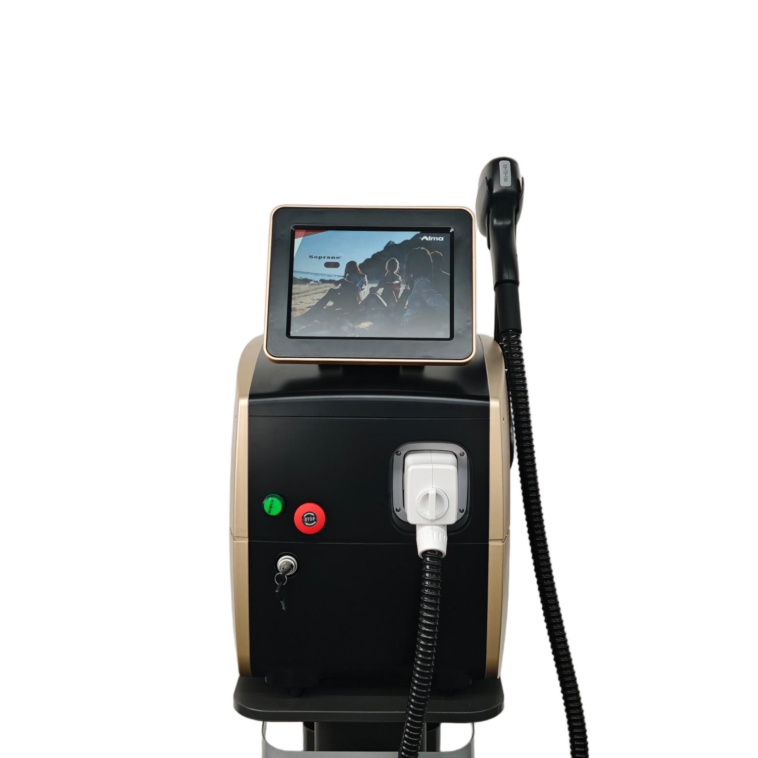 Professional Diode Ice Laser H - Alexandrite Laser Hair Removal Machine 评论和价格