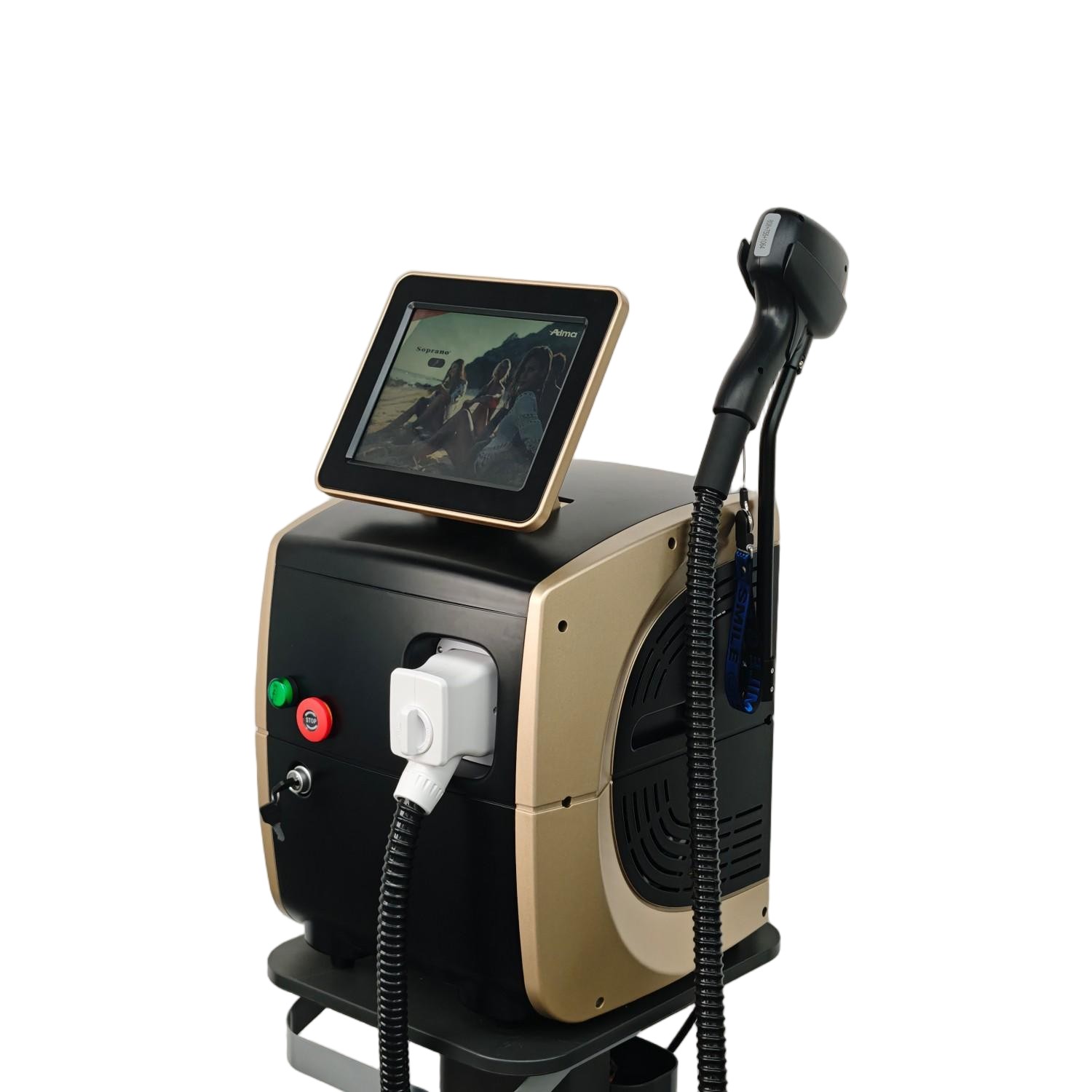 Professional Diode Ice Laser H - Alexandrite Laser Hair Removal Machine 评论和价格