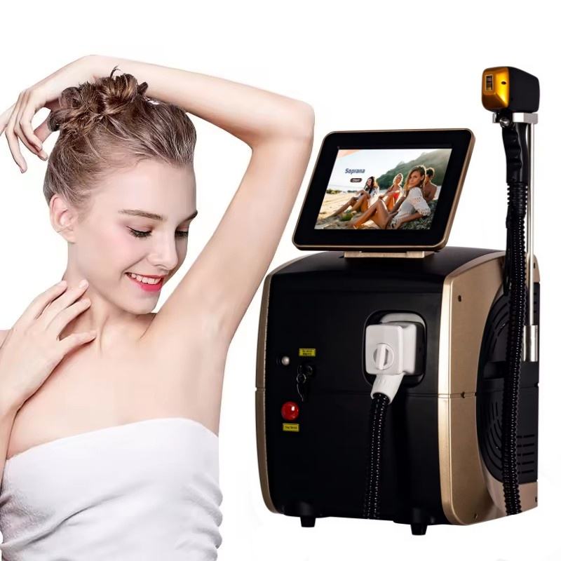 Portable 3000w 4500w Ice Plati - Diode Laser Hair Removal 808Nm 755Nm 1064Nm 评论和价格