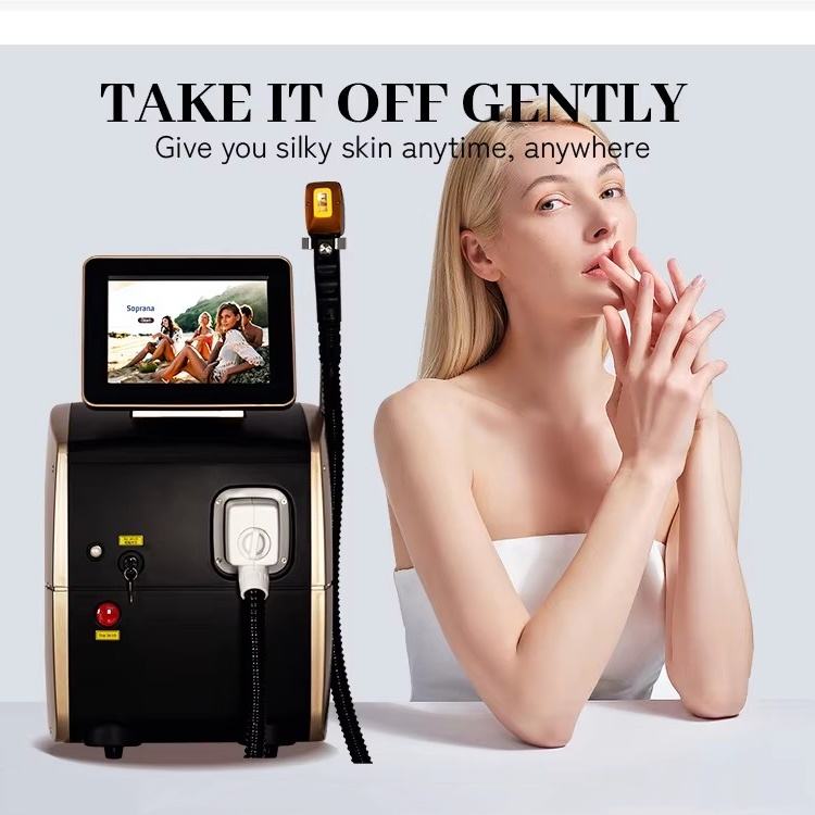 Portable 3000w 4500w Ice Plati - Diode Laser Hair Removal 808Nm 755Nm 1064Nm 评论和价格