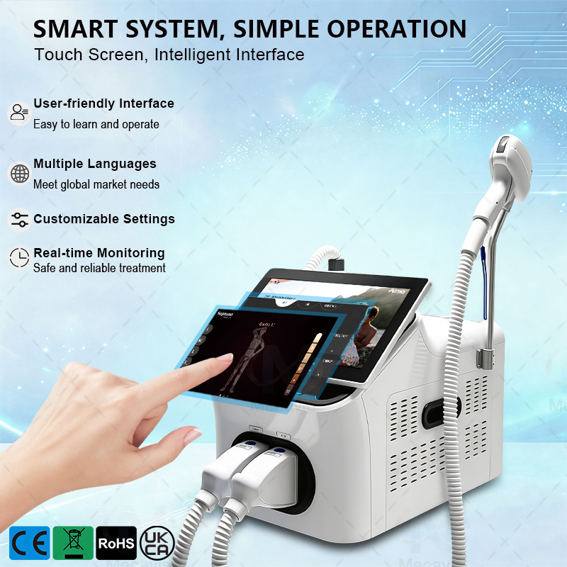 Desktop 2‑In‑1 Diode Laser ND  - Nd Yag Laser Tattoo Removal Machine 评论和价格