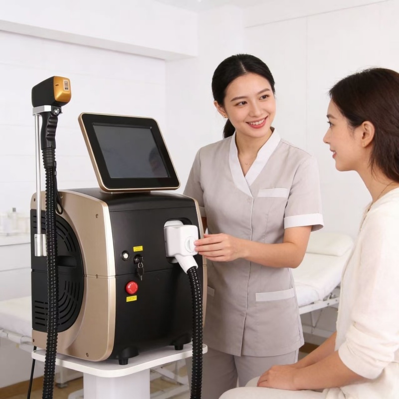 Professional Diode Laser Hair  - Ice Titanium Diode Laser Machine 评论和价格
