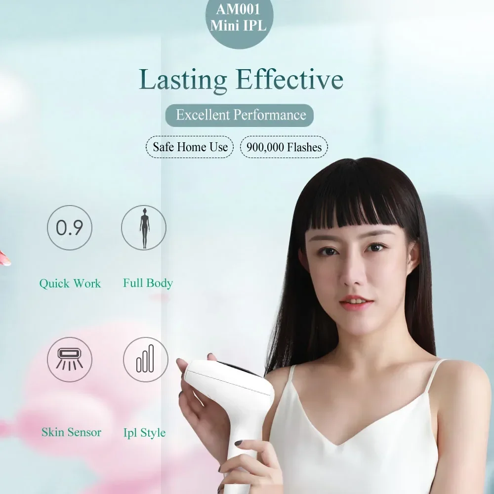 900000 Flashes Laser Epilator  - Ipl Hair Removal Handset Permanent 评论和价格
