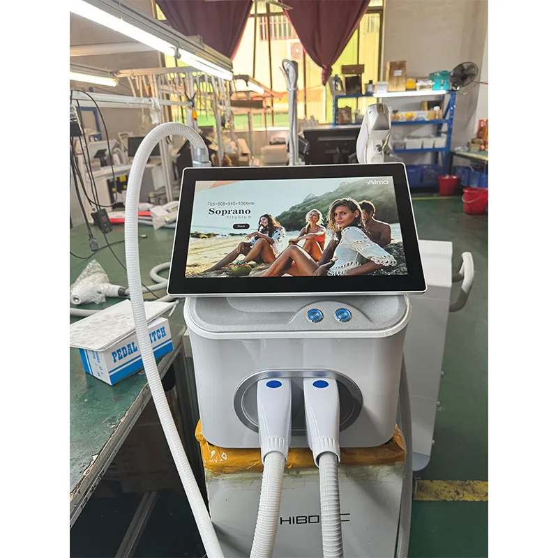 Diode Ice Laser 4 Wavelength P - Nd Yag Laser Tattoo Removal Machine 评论和价格