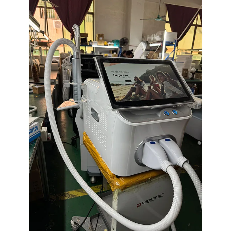 Diode Ice Laser 4 Wavelength P - Nd Yag Laser Tattoo Removal Machine 评论和价格