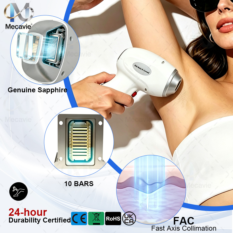 5000W Professional Mini Diode  - Alexandrite Laser Hair Removal Machine 评论和价格