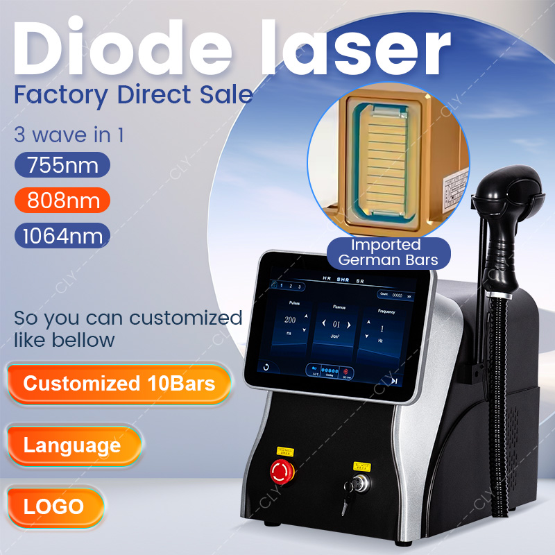 808nm Diode Laser Hair Removal - Alexandrite Laser Hair Removal Machine 评论和价格