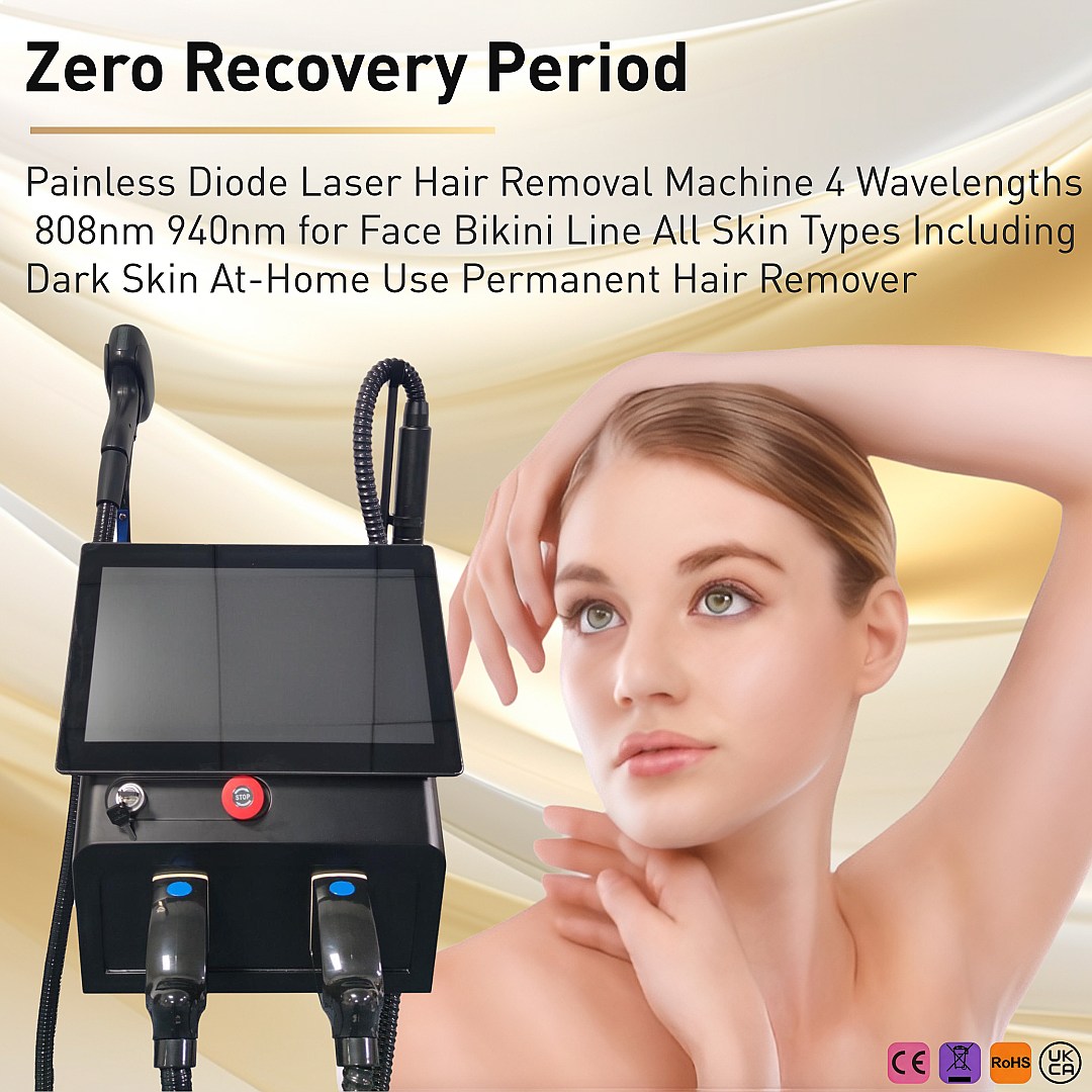2 in 1 Painless 4000W Soprano  - Ice Titanium Diode Laser Machine 评论和价格