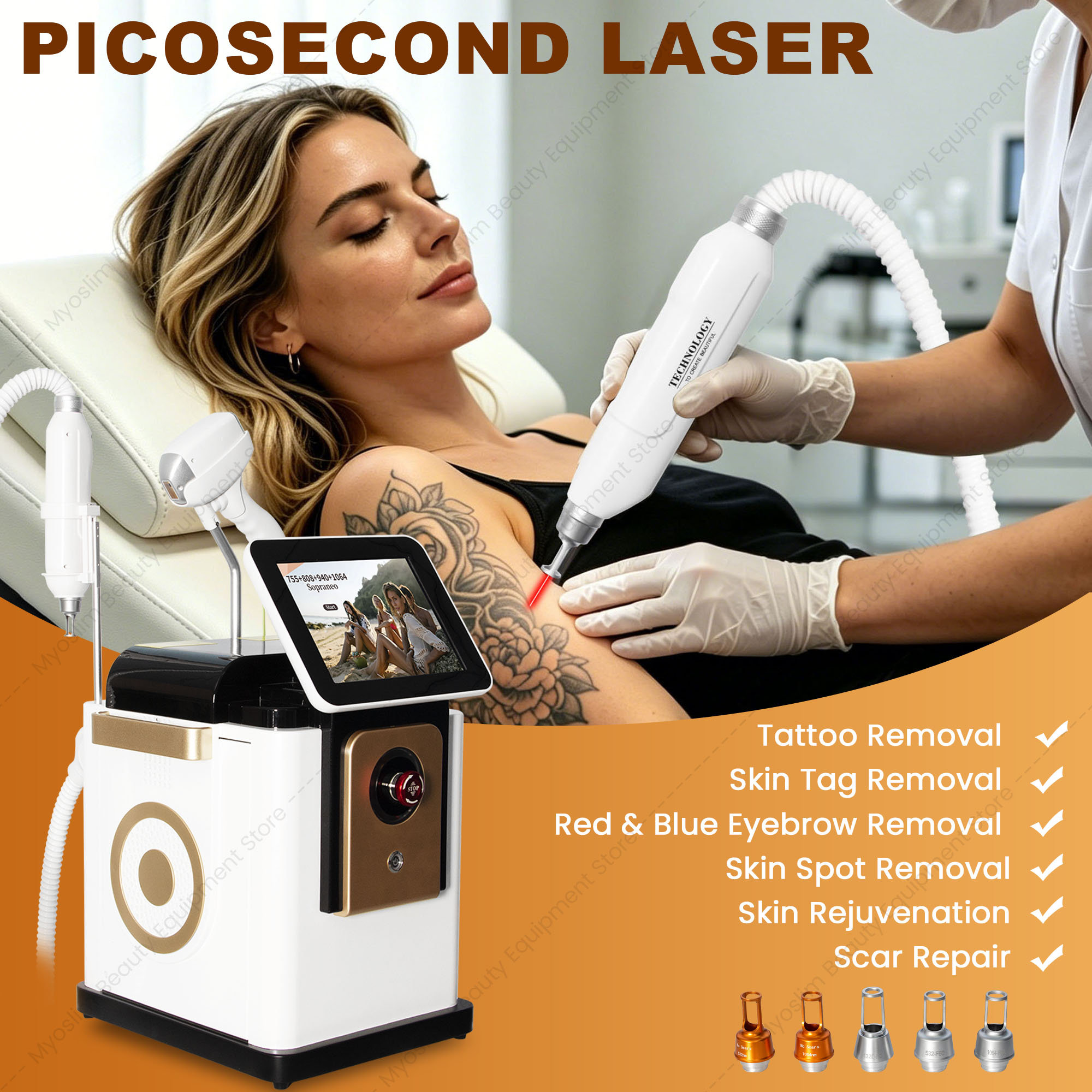 Two-in-One Diode Laser Hair Re - Diode Laser Hair Removal 808Nm 755Nm 1064Nm 评论和价格