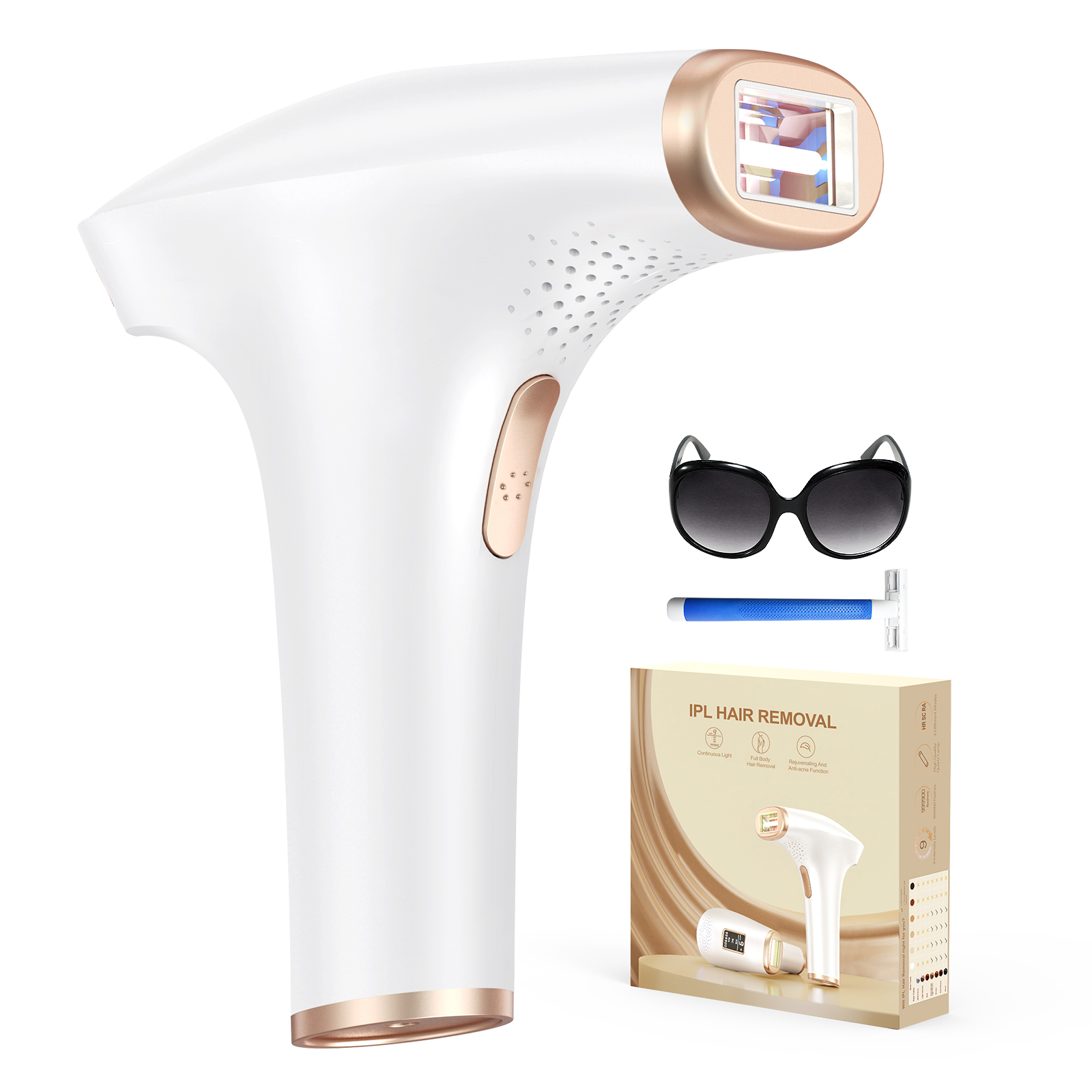 IPL Hair Removal Device 999900 - Ipl Hair Removal Handset Permanent 评论和价格
