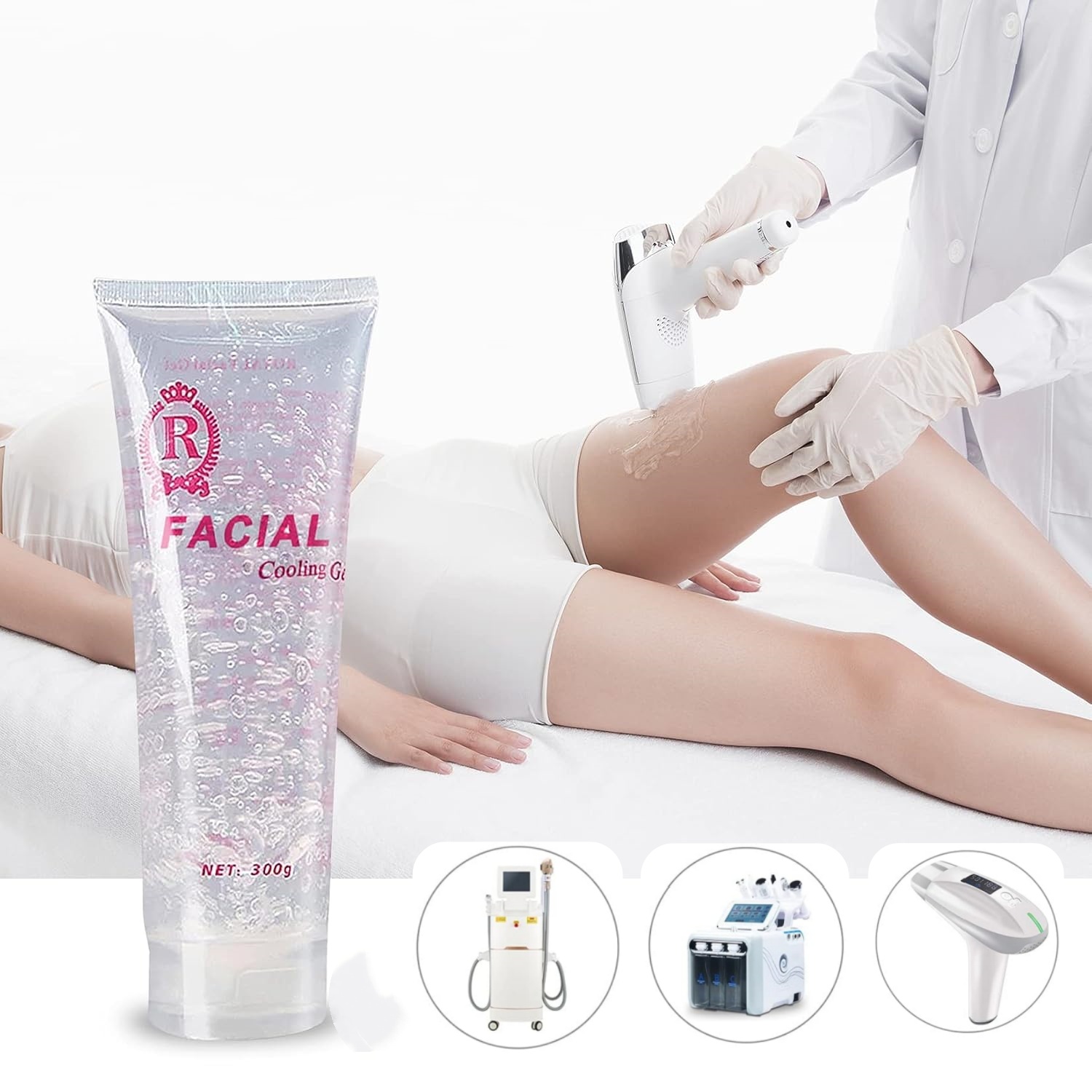 300ML Face Conductive Slimming - Cooling Gel For Laser Hair Removal 评论和价格